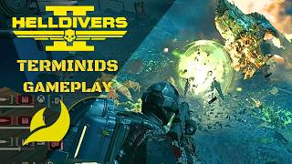 HELLDIVER Vs TERMINIDS in #helldivers2 | Helldiver 2 CINEMATIC Combat GAMEPLAY 12