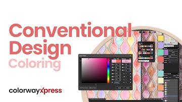 ColorwayXpress Complete Beginner Guide, Conventional Design Coloring
