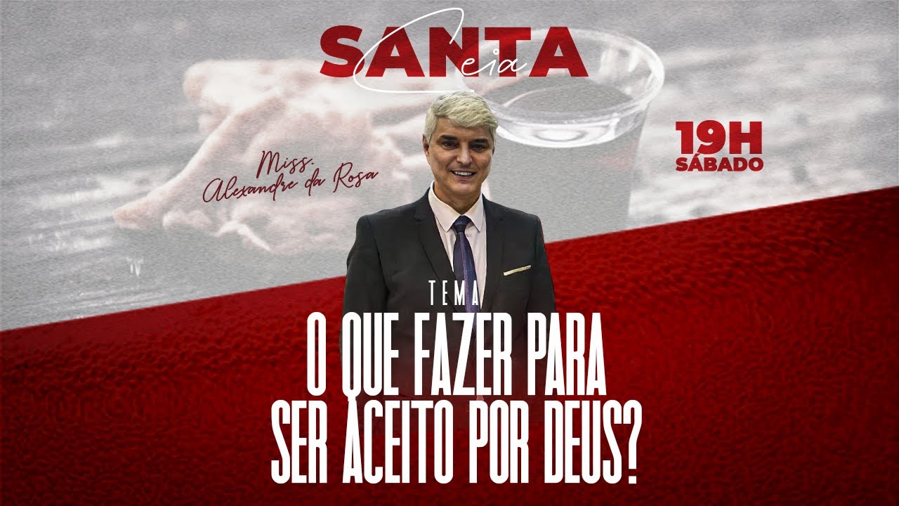 COMO SER ACEITO POR DEUS? // Miss. Alexandre da Rosa