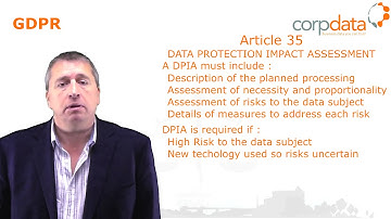 What are Impact Assessments? Part 20 in our Guide to GDPR in 1 minute bites