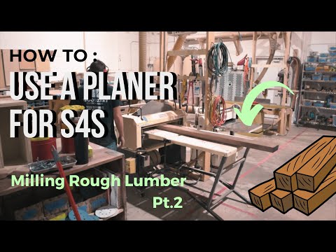 Create Flawless S4S Boards with a Planer in Minutes! (Part 2)