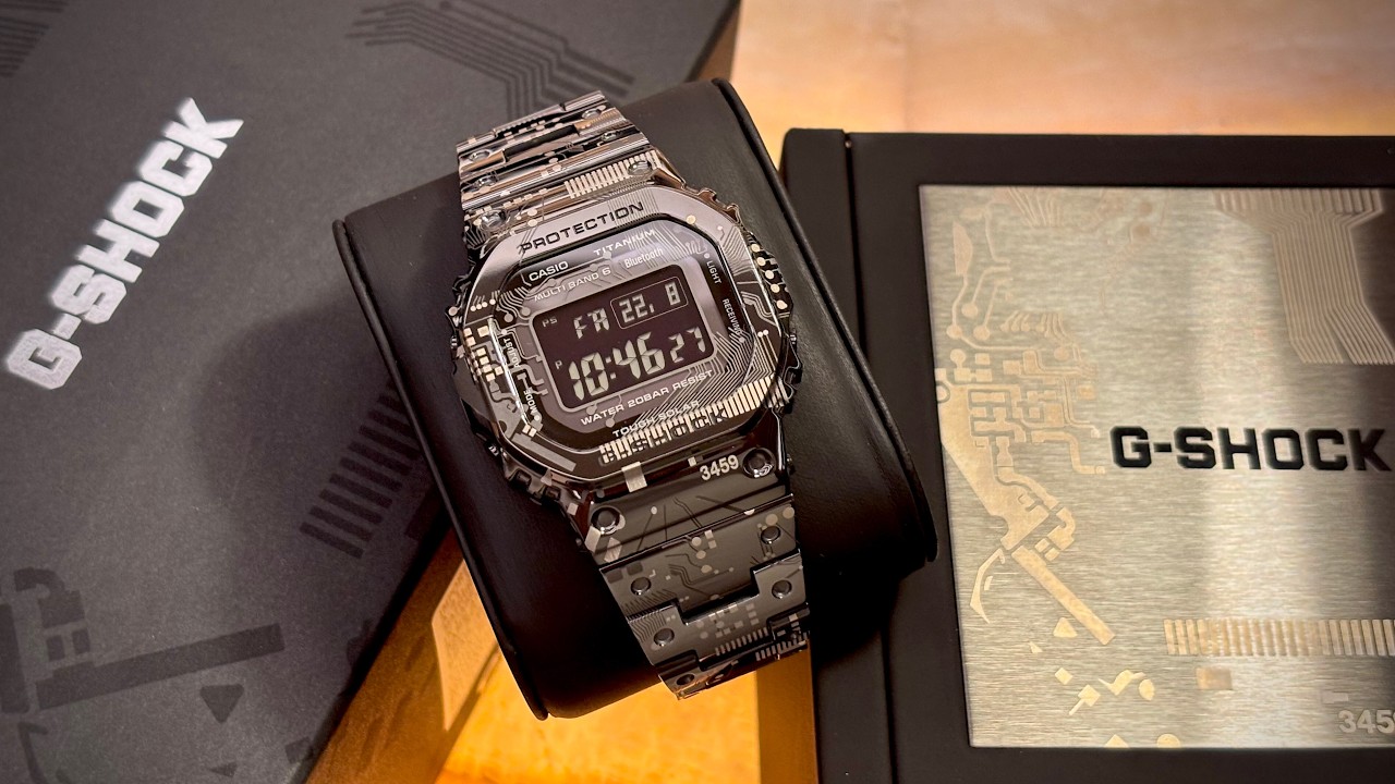 G-SHOCK GMW-B5000TCC – $1799 TranTixxii Titanium Circuit Camo