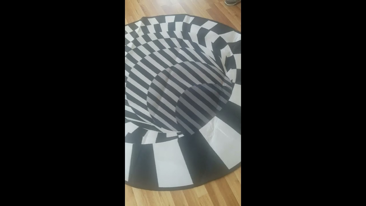 3D Vortex Illusion Rug Review