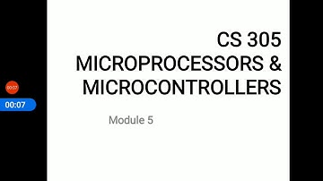 CS 305 MP & MC_ Register Organization in 8051
