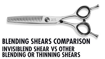 Sam Villa InvisiBlend Shear: Differences Between Other Blending/Thinning Shears