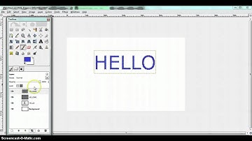 Animated Text in gimp