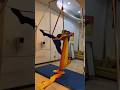 Beginner Aerial Silks Choreography (1)| The Aerial Besties #shorts #aerialfitness #aerialsilks