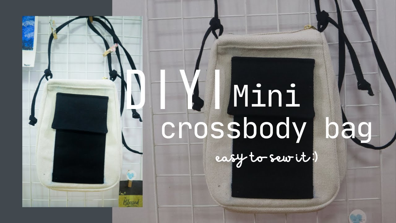 DIY/Mini crossbody bag easy to sew it/ Tote bag/ Handmade YouTube