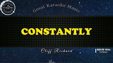 Constantly (KARAOKE) Cliff Richard