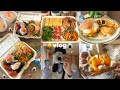 vlog》1人暮らし社会人の気ままな休日💭🍔｜おにぎり弁当でピクニック・ハンバーガー・トーストアレンジ
