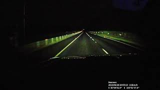 XTM Nebula LED 224 Driving Lights - Example on Driving