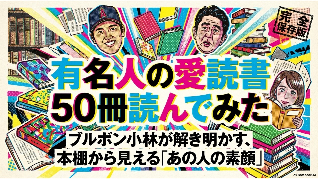 愛読書が暴く有名人の隠された本性