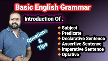 Kerala PSC ldc 2021 English Basic tips Subject, Declarative Sentence Assertive Sentence Imperative