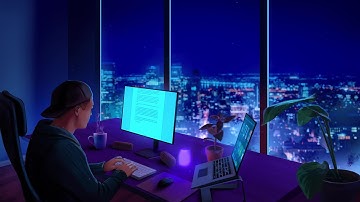 Relaxing Lofi hip hop Music for Study/coding / Programing Chill Beats for Stress Relief & Deep focus
