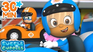 Learn about Cars, Trains, Planes & More!  30 Minute Compilation | Bubble Guppies