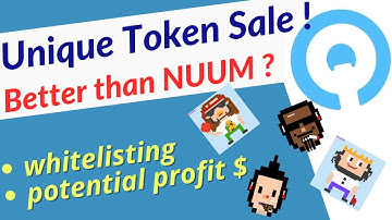 Is Unique Token Sale Better Than NUUM ? Benefits of Owning Chelos and SPunks Explained !
