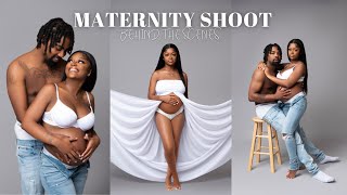 Maternity Shoot BTS (30 weeks)