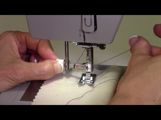 HOW TO USE THE AUTOMATIC NEEDLE THREADER ON A SINGER SEWING MACHINE 4166  tutorial 