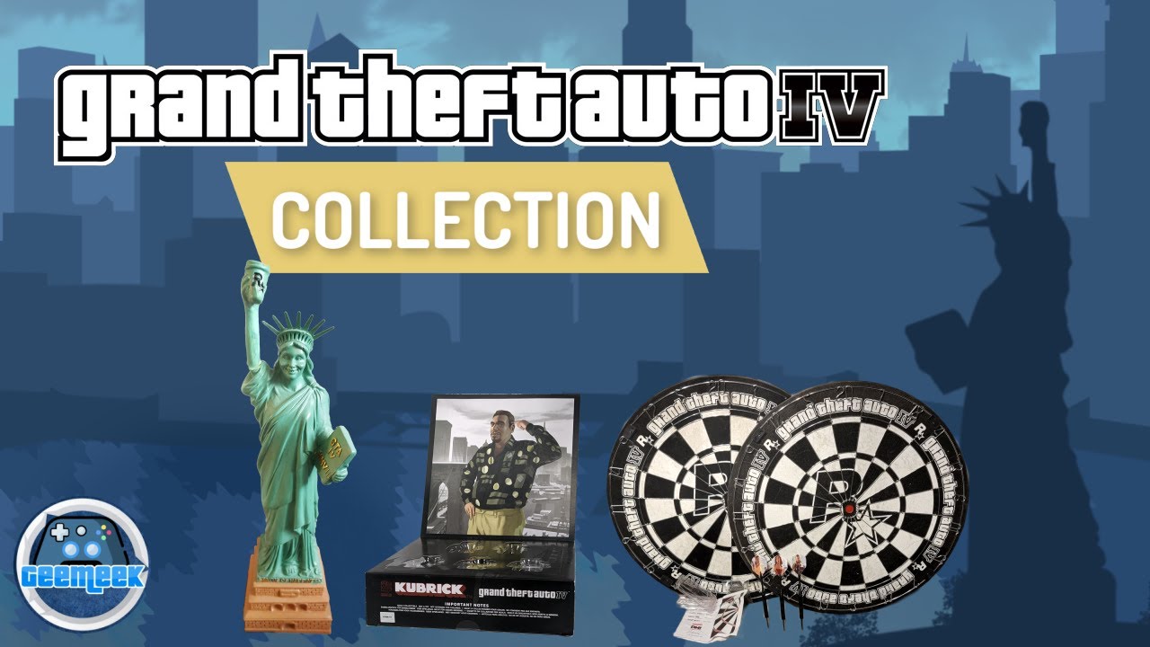 Grand Theft Auto IV GTA4 Special Collector's Edition Unboxing 