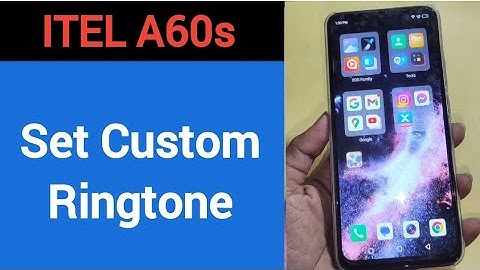 How to set custom ringtone, Itel A60s song ringtone Kaise lagaya