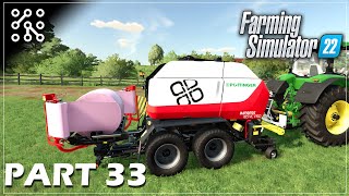 Balíkování trávy #33 | Farming Simulator 22 | Lets play | Česky
