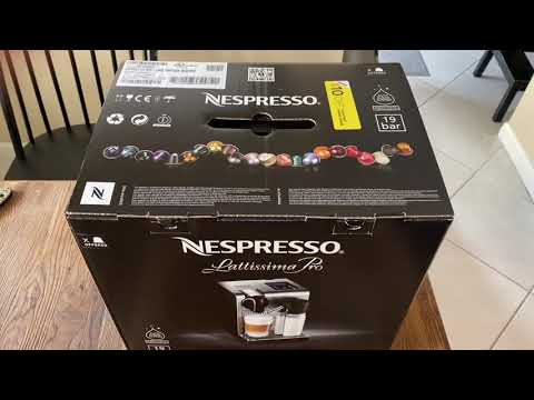 Nespresso Lattissima Pro unboxing and review