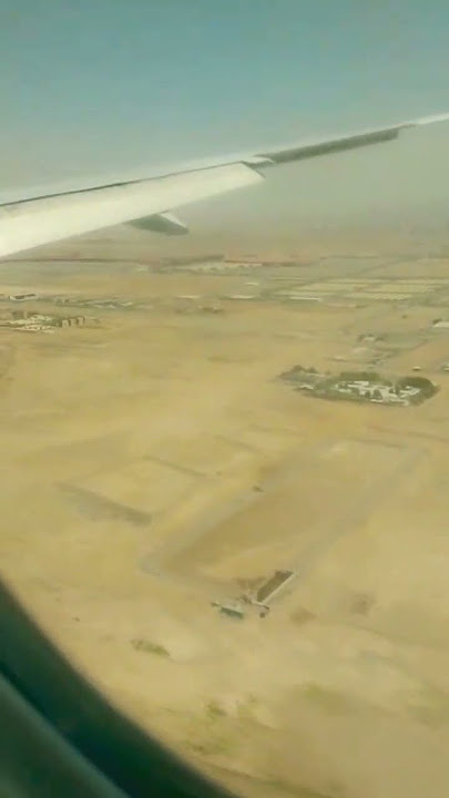 King Abdul Aziz International Airport| Jeddah Airport | Beautiful Landing #shortvideo