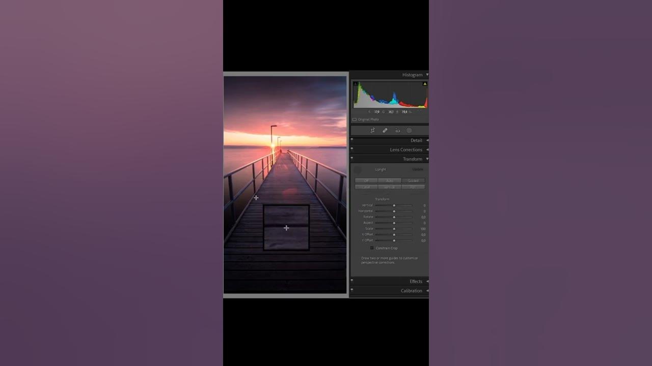 How to Straighten Lines in Lightroom Classic Shorts YouTube