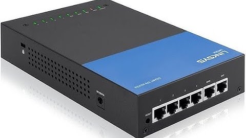 LRT214 Linksys 4-Ports 10/100/1000Mbps LAN Business Gigabit VPN Router