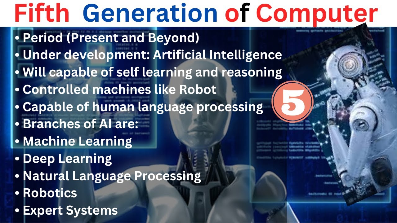 5th Generation of Computer | Fifth  Computers Generation | Generation of Computers | Mono knowledge