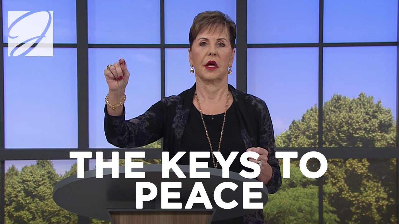 ⁣The Keys To Peace | Joyce Meyer