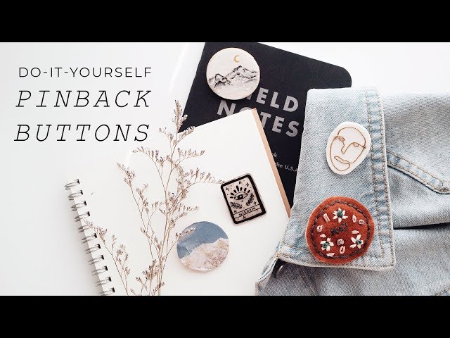 DIY pinback buttons (without a machine)