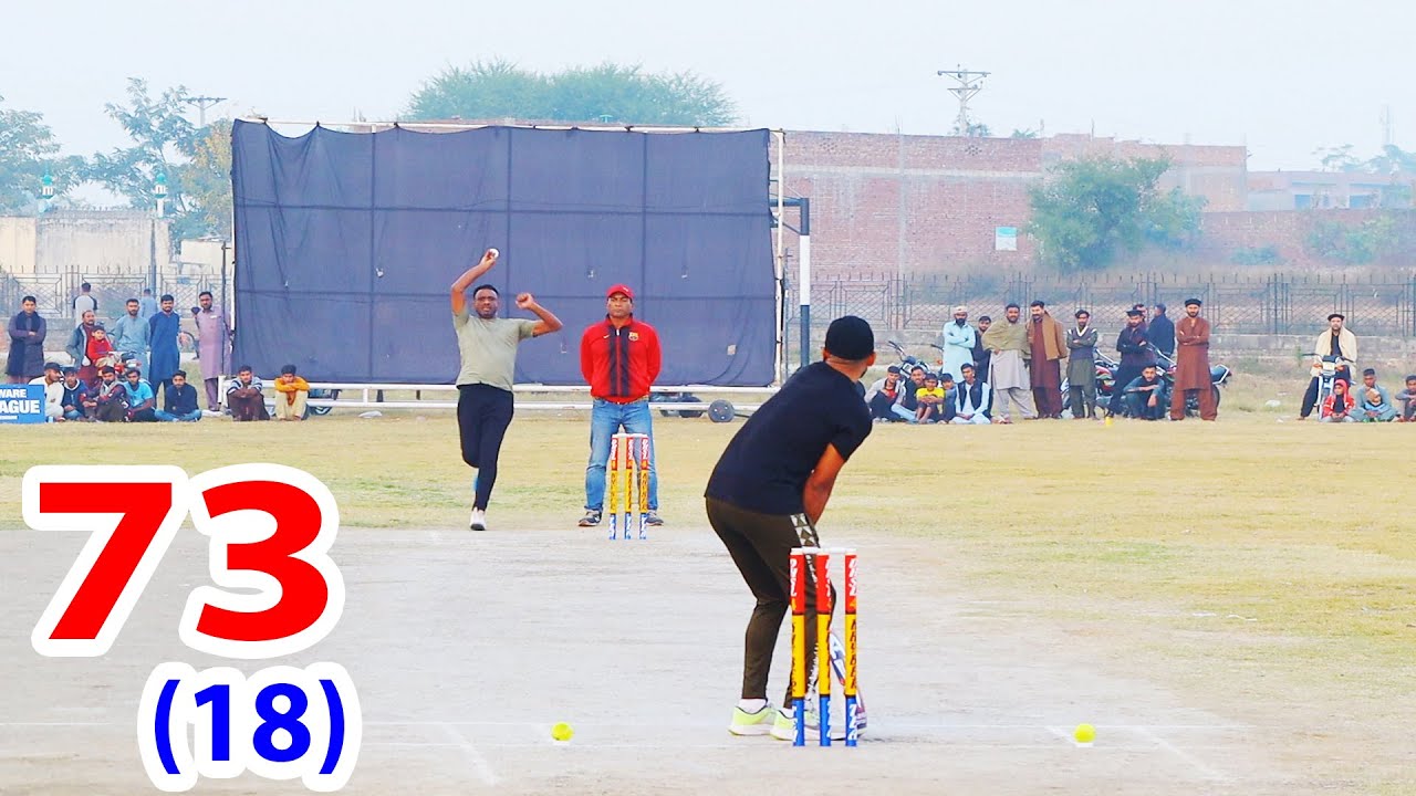 ONE OF THE BEST MATCH IN TAPE BALL CRICKET 73 RUNS NEED 18 BALLS ZAHEER ...
