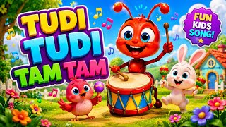 Tudi Tudi Tam Tam | टुडी टुडी टम टम |Kids Dance Song|Hindi Nursery Rhymes| #redchintitv #kidsrhymes 