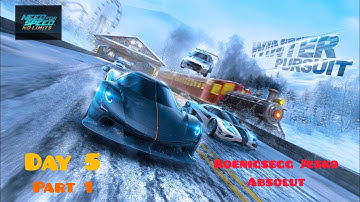 DAY 5 | PART 1 | KOENIGSEGG Jesko Absolut | WINTER PURSUIT |NFS:No limits|#nfsnolimits