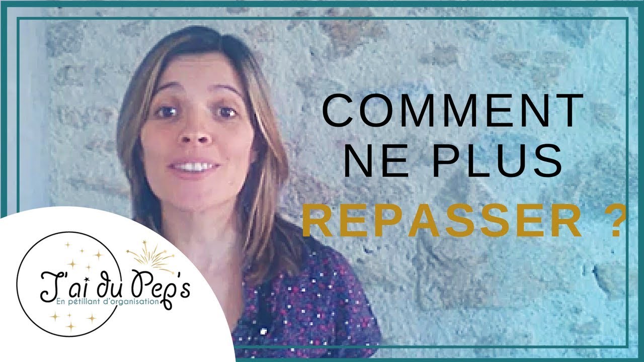 4 méthodes pour ne plus repasser ton linge