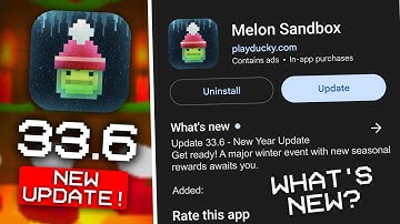 NEW YEAR UPDATE 33.6! WHAT