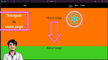 How to Navigate Within the Same Page in React js