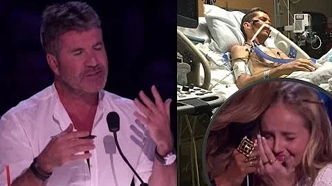 Evie Clair: Simon Cowell CHOKES UP While Her Sick ...