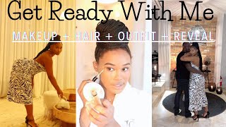 Get Ready With Me For Date Night - Makeup, Hair, Outfit and Reveal | Zelie Timothy