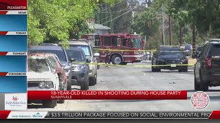 18-year-old killed in shooting during Sunnyvale house party