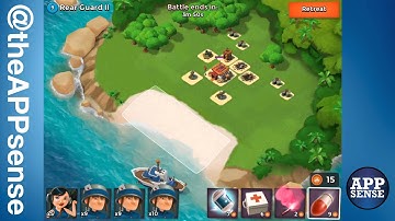 Rear Guard II (9) Single Player Island - Boom Beach Walkthrough