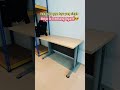 Product Showcase 137: Rectangular Office Table – 4FT, 5FT, 6FT with J Metal Leg | Modern Work Desk