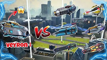 [WR] 🔥[Nerf] Veyron VS Maha-Vajra, Glaive, Gargantua, Dazzler,Basilisk Weapon Comparison|War Robots|