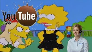 Ytp - Lisa Simpson Makes A Mess Of Herself