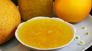 Бомба  Варенье дыня-апельсин с  пектином на зиму, за 15 минут!