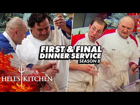 Season 8’s First vs Final Dinner Service | Hell’s Kitchen