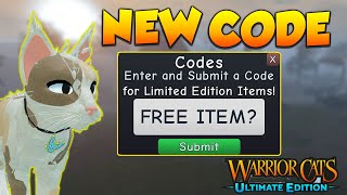 2022) How to Use * Warrior Cats * Codes