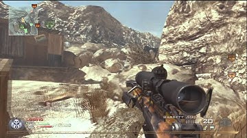 MW2 Barret Funny Triple Kill Feed | xFatalNutShot |