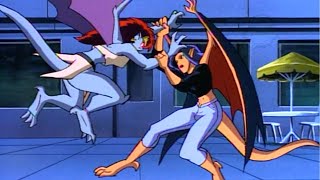 Elisa Maza Vs. Demona Gargoyles - S2E05 - The Mirror